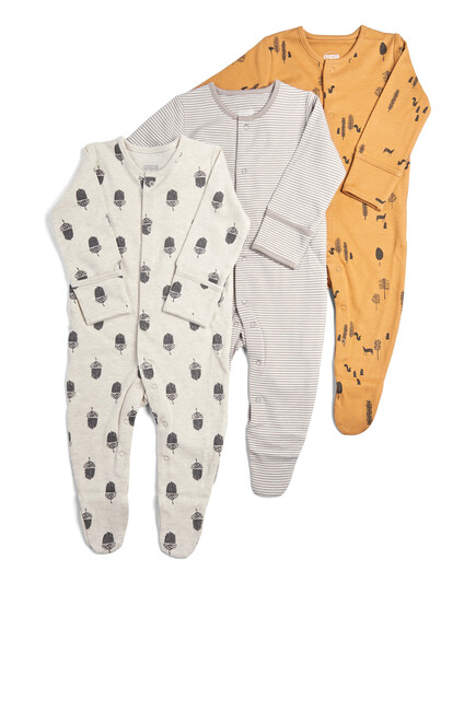 Nature Sleepsuits 3 Pack