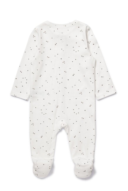 Star Print Zip All in One