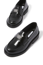 Kids Mocassino Leather Loafers