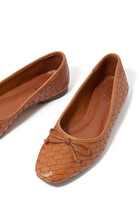 Arissa Woven Ballerina Flats