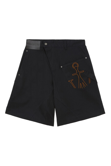 Twisted Chino Shorts