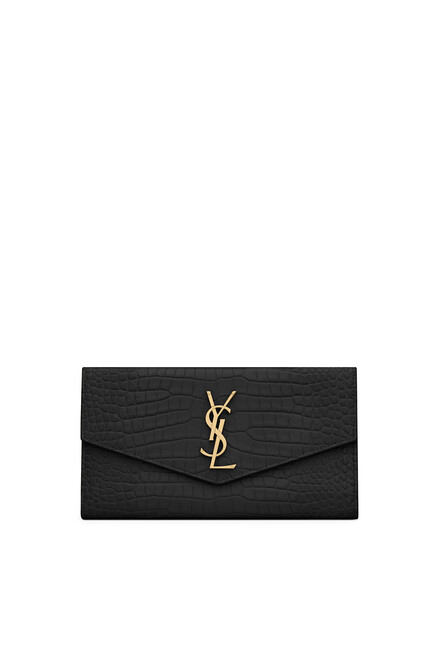 Logo Flap Wallet