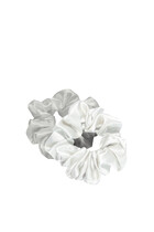 Silk Sleep Scrunchies, Set Of 2