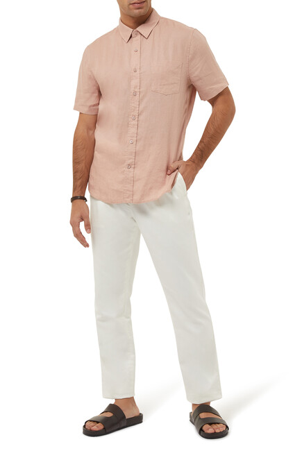 Short-Sleeve Button Down Shirt