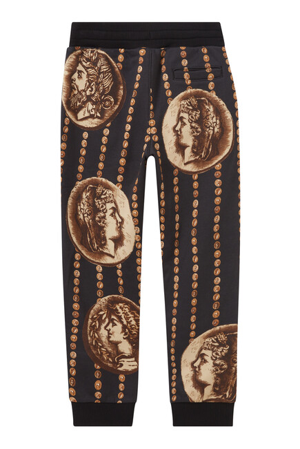 Kids Coin-Print Track Pants