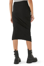 Asymmetric Draped Skirt