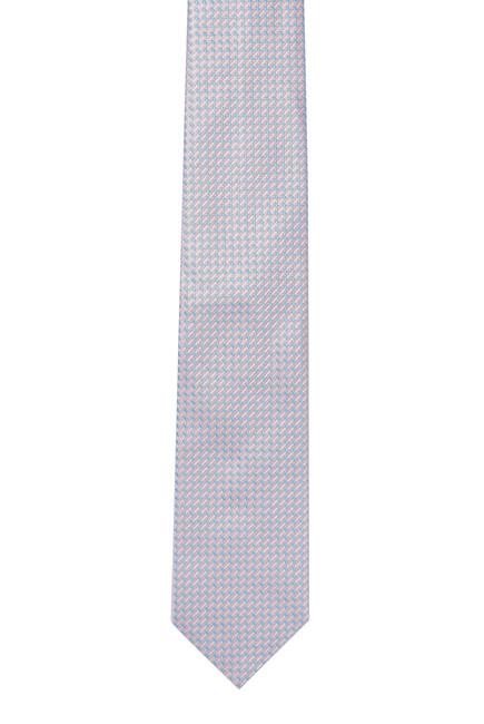 Geometric Silk Tie