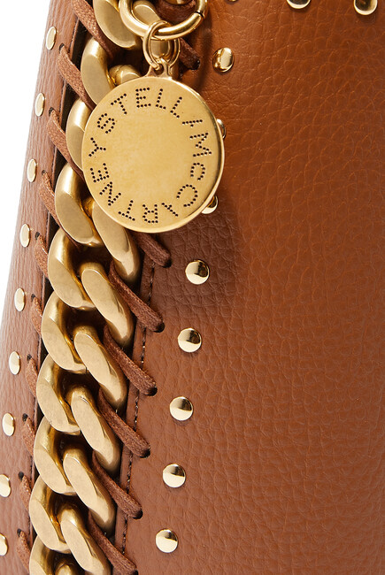 Frayme Studded Bucket Bag