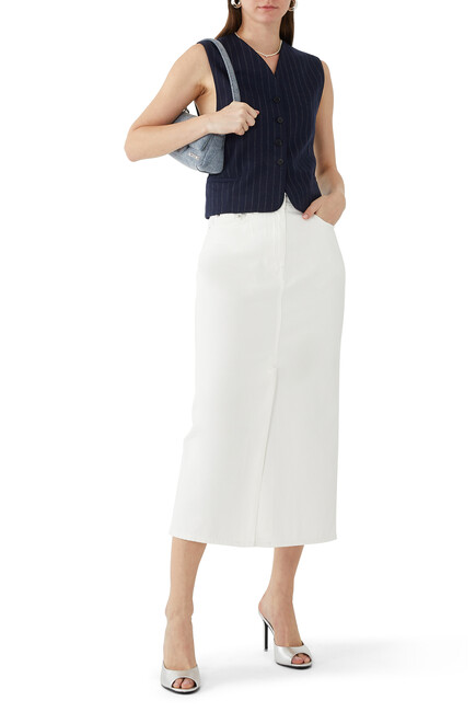 Rona Denim Maxi Skirt