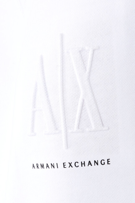 AX Embossed Logo T-shirt in Jersey