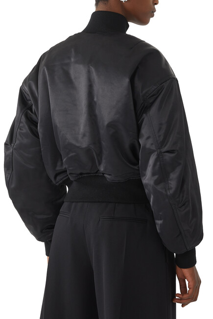 Sateen Bomber Jacket