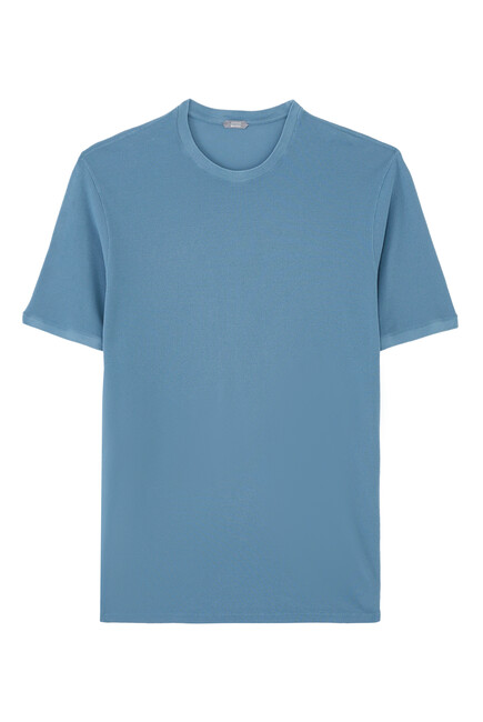 Lightweight Micro-Cotton T-Shirt