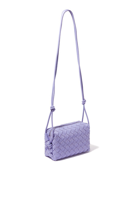 Bottega Veneta Mini Loop Intrecciato Leather Camera Bag Handbags -  Bloomingdale's