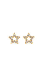 Pavé Star Stud Earrings
