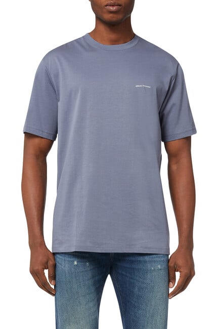 AX Logo Cotton T-Shirt