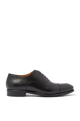 Oxford Lace-Up Leather Shoes