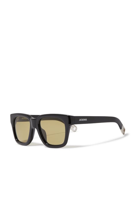 Les Lunettes Carino Square-Frame Sunglasses