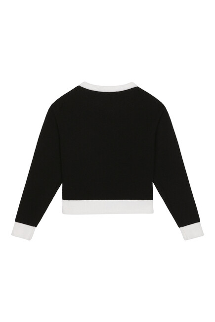 Kids DG Intarsia Wool Sweater