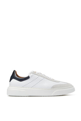 Irun Low-Top Leather Trainers