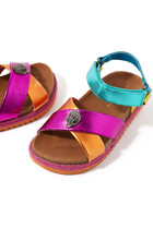 Kids Mini Kensington Espadrille Leather Sandals