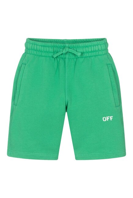 Kids Off Stamp Sweatshort