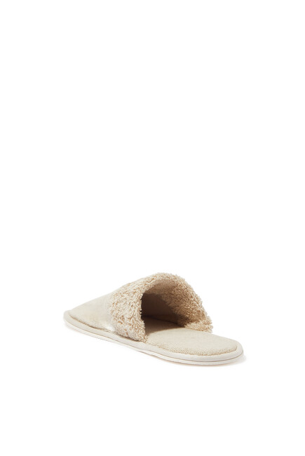 Christine Egyptian Cotton Slippers