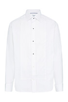 Slim Fit Plissé Evening Shirt