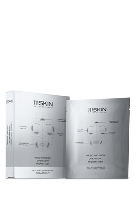 Meso Infusion Overnight Micro Facial Mask, Set of 4