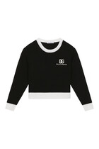 Kids DG Intarsia Wool Sweater