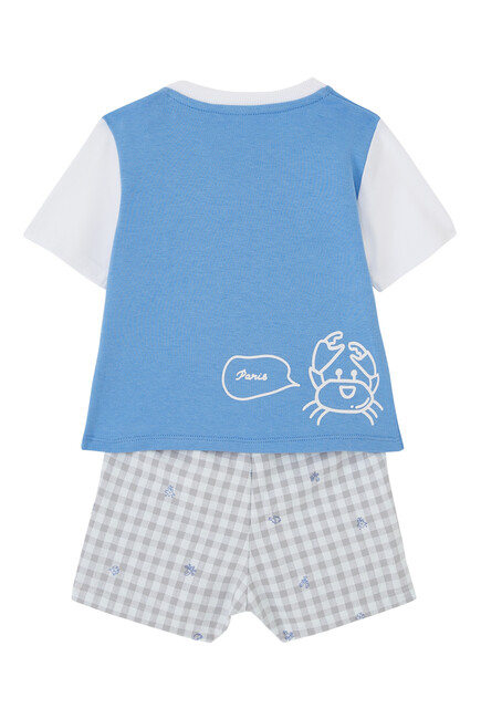 Kids Graphic-Print T-Shirt & Shorts Set