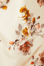 Seridie Slip Midi Tonal Rose Dress