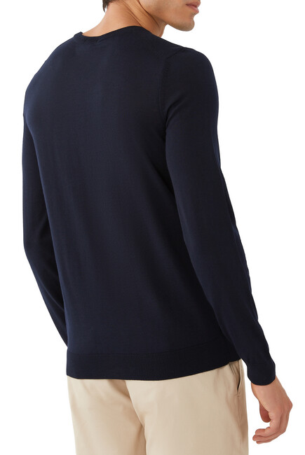 Buy Boss Virgin Wool Slim-Fit Sweater for Mens | Bloomingdale's KSA