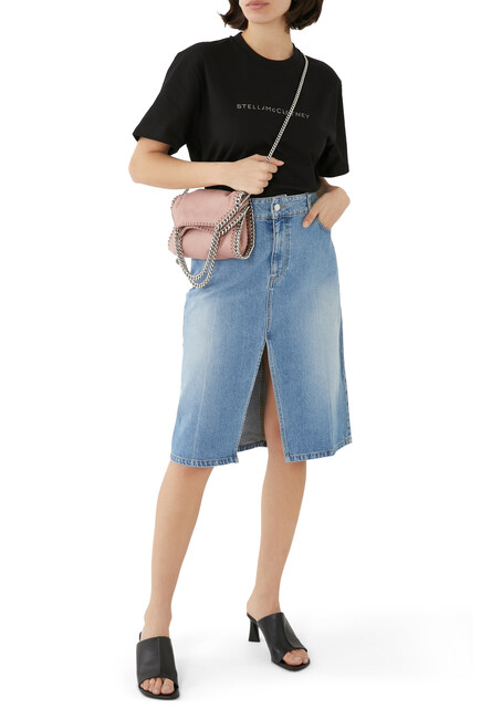 Iconic Falabella Denim Skirt