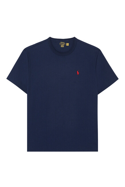 Embroidered-Logo Cotton T-Shirt