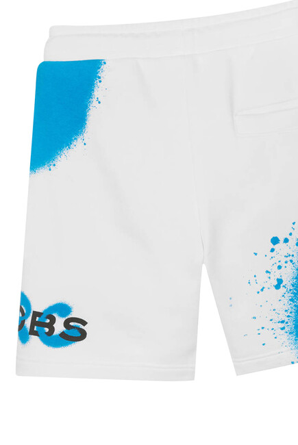 Kids Spray Paint Shorts