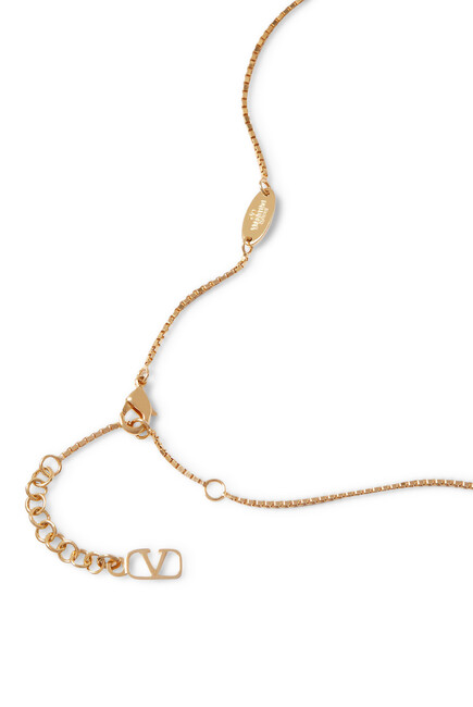 VLogo Signature Pearl Necklace