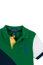 Kids Logo Cotton Polo Shirt