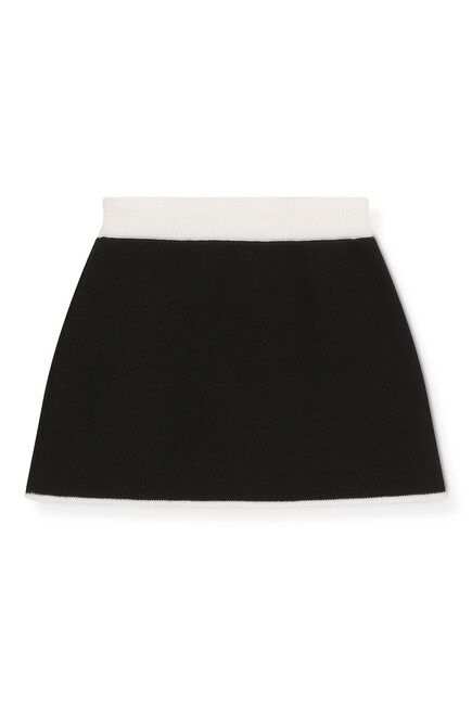 Kids Wool Knit Skirt