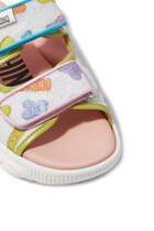 Kids Moschino Bear Print Sandals