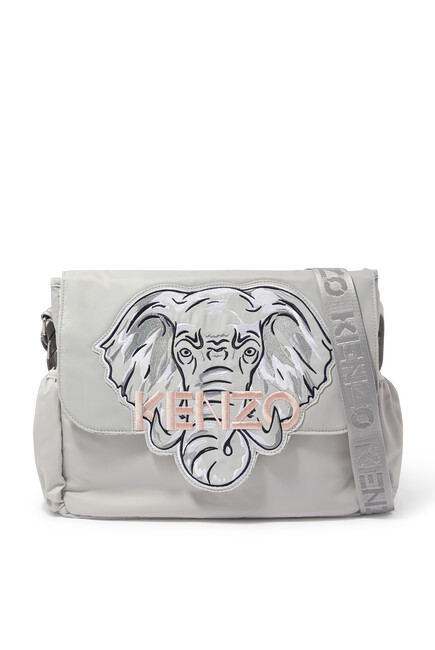Elephant Print Changing Bag