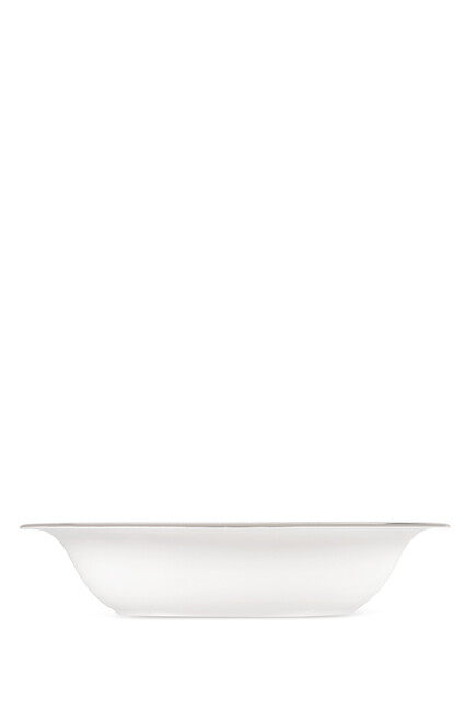 Vera Wang Lace Platinum Open Vegetable Dish 26cm