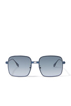 Square Frame Baguette Sunglasses