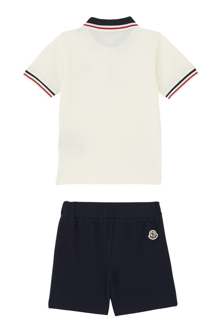 Kids Polo Shirt & Shorts Set