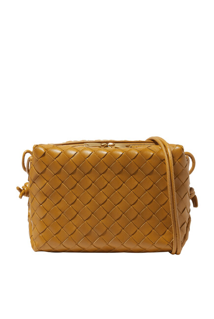 Bottega Veneta Mini Loop Intrecciato Leather Camera Bag Handbags -  Bloomingdale's