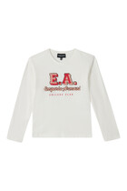 Kids EA Macro Text College Club T-Shirt