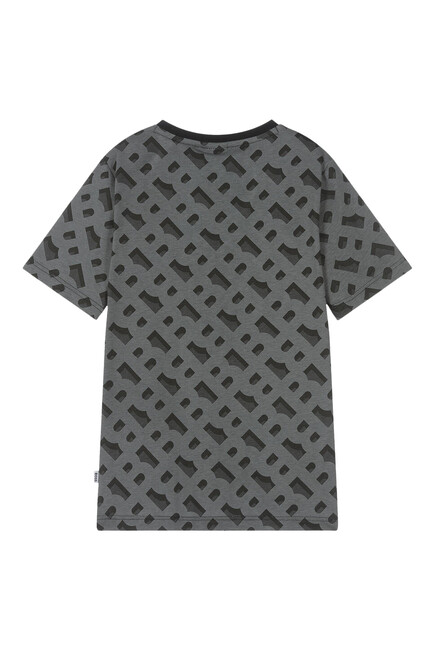 Kids Monogram Jacquard T-Shirt