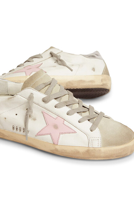 Superstar Sneakers with Metallic Heel Tab