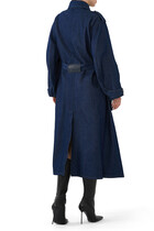 Denim Trench Coat