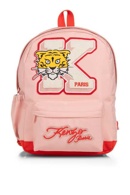 Kids Tiger Patch Backpack