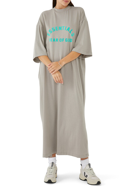 3/4 Sleeve Maxi Dress